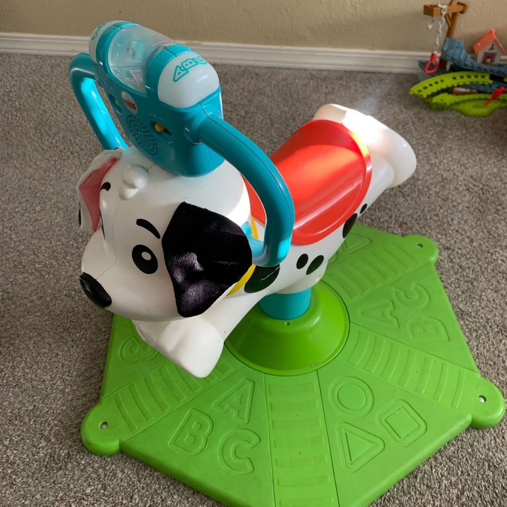 Fisher-Price White and Black Learning Toy